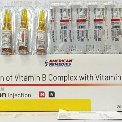 Vitamin B complex + Vitamin B12 (5 x 2ml Ampoules)