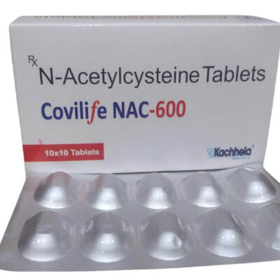 N-Acetylcysteine Tablets 600mg (NAC) - 10 Tablets
