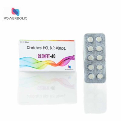 ClenFit-40 (CLENBUTEROL 40mcg) (100 Tablets)